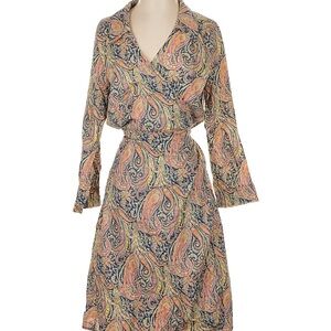 Colorful Patterned Women's Dress